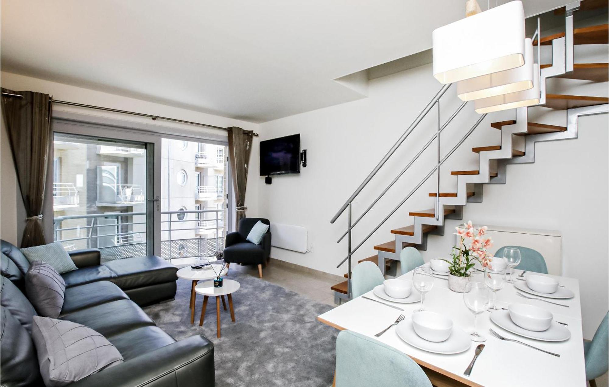 Residentie Zeezicht Apartment Oostende Bagian luar foto