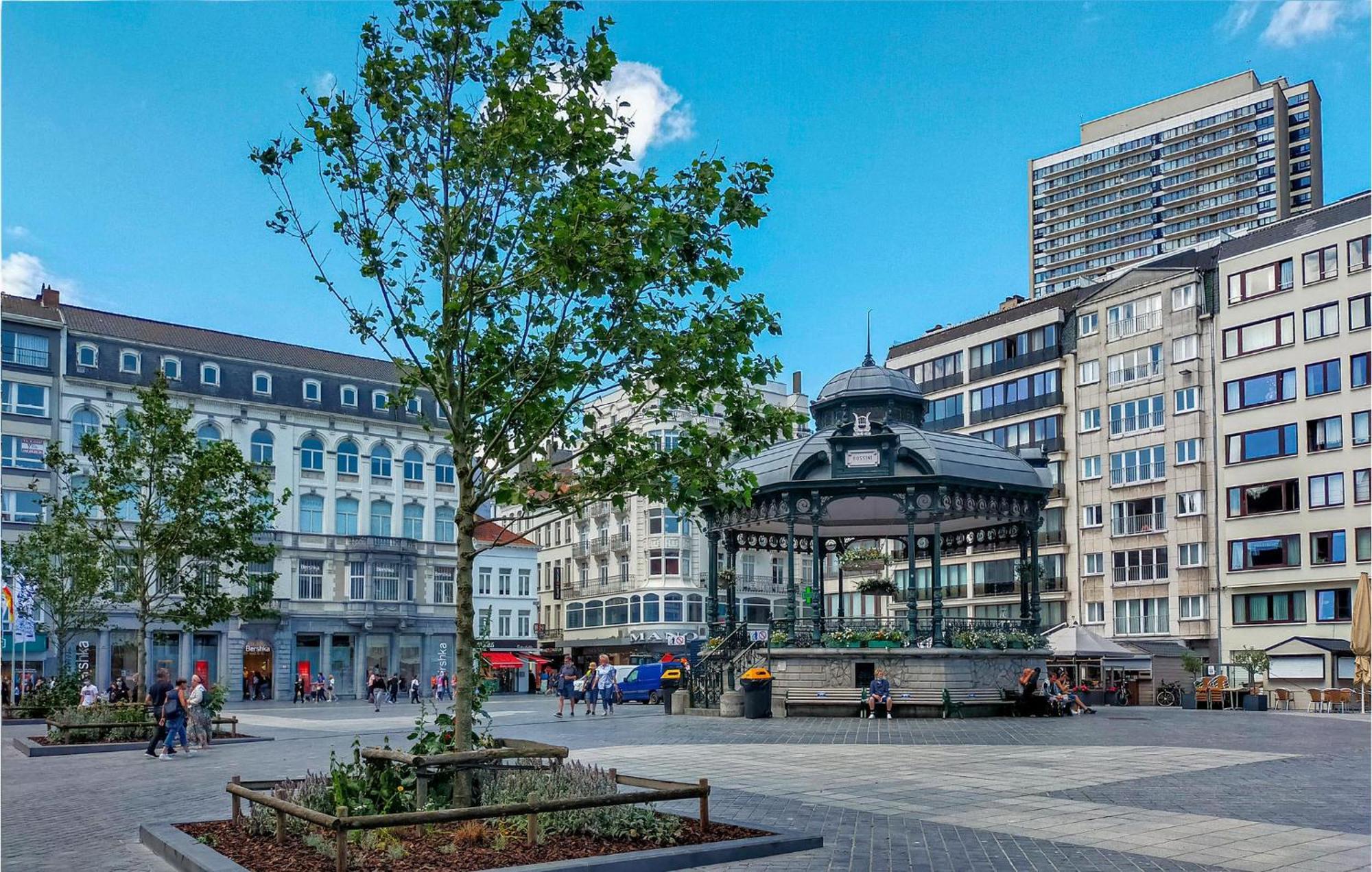 Residentie Zeezicht Apartment Oostende Bagian luar foto